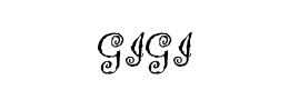 GIGI字体