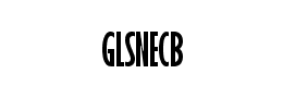 GLSNECB字体