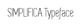 SIMPLIFICA Typeface下载