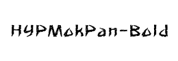 HYPMokPan-Bold下载