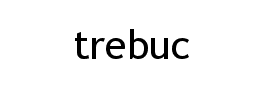 trebuc字体