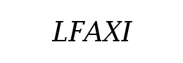 LFAXI字体下载