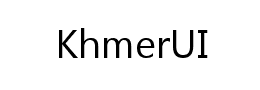 KhmerUI字体