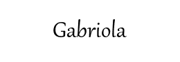 Gabriola字体