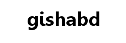 gishabd字体