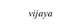 vijaya字体