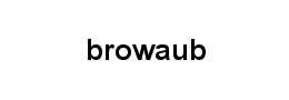 browaub字体