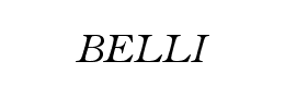 BELLI字体
