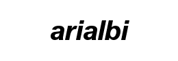 arialbi字体
