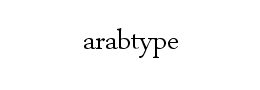 arabtype字体