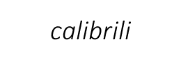 calibrili字体下载