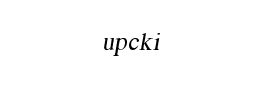 upcki字体下载