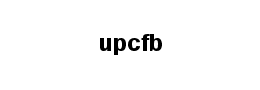 upcfb字体