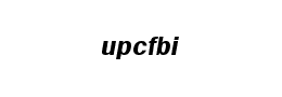 upcfbi字体下载