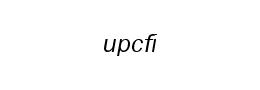 upcfi字体下载
